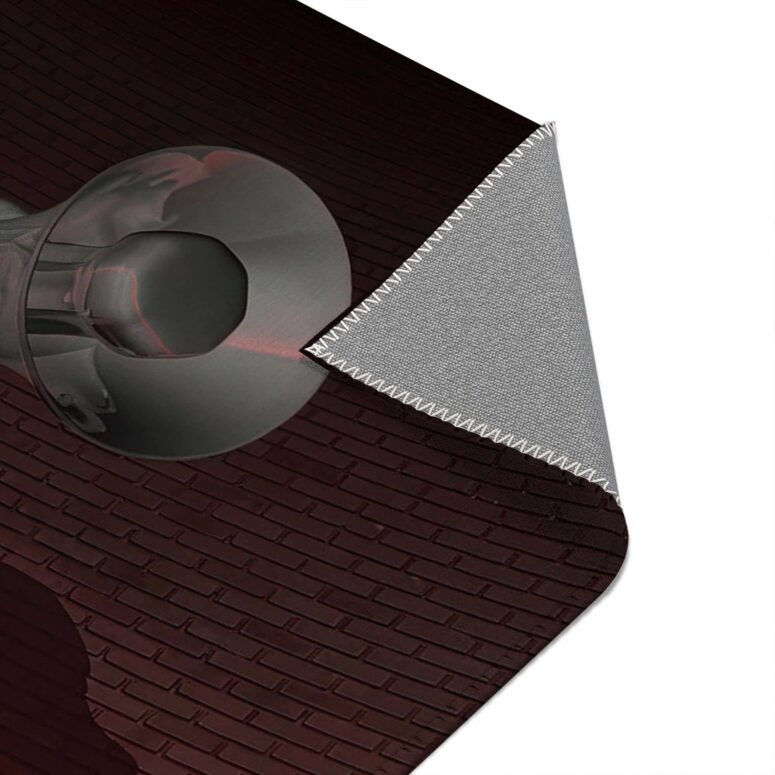 The Wall Hammer Horn Red Pink Floyd Rug