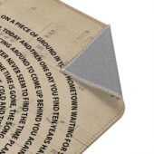 Rug3 Time Pink Floyd Lyrics Vintage Sheet Music Signed - OtherBrick