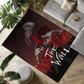 Rug5 The Wall Hammer Horn Red Pink Floyd - OtherBrick