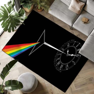 Time Lyrics Inspired Hanging on in Quiet Desperation Rug