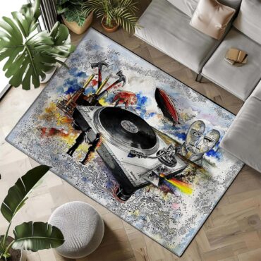 Turntable Animals Division Bell WYWH DSOTM Rug