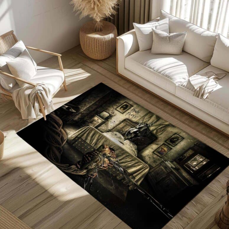 Comfortably Numb Hello is there anybody in there Pink Floyd Rug