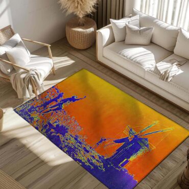 More June 1969 Pink Floyd Rug