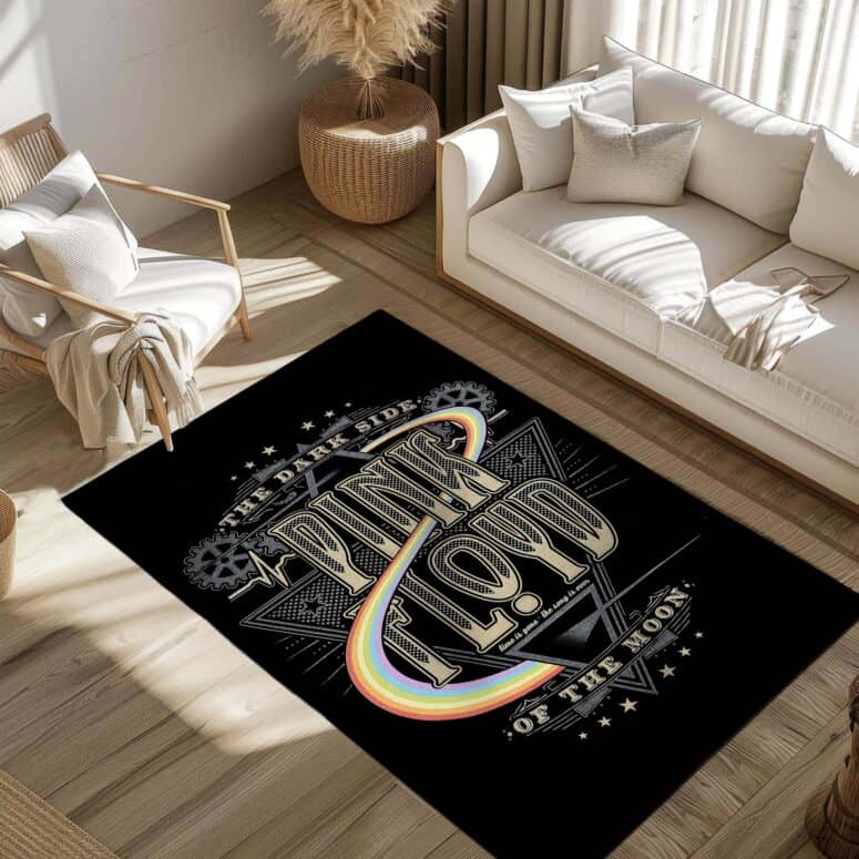 The Dark Side Of The Moon Time is Gone The Song is over Rug