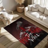 Rug6 The Wall Hammer Horn Red Pink Floyd - OtherBrick