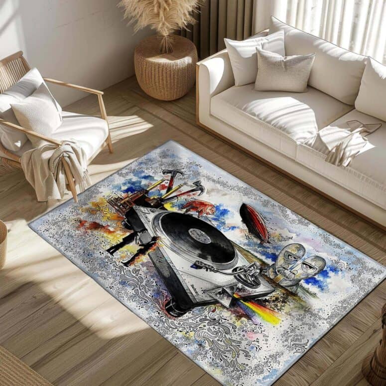 Turntable Animals Division Bell WYWH DSOTM Rug