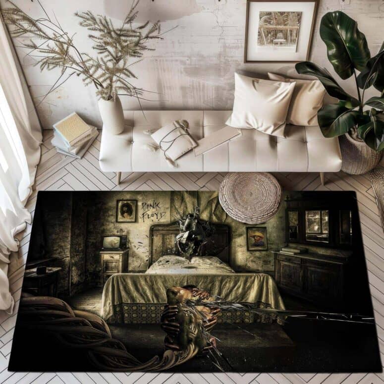 Comfortably Numb Hello is there anybody in there Pink Floyd Rug