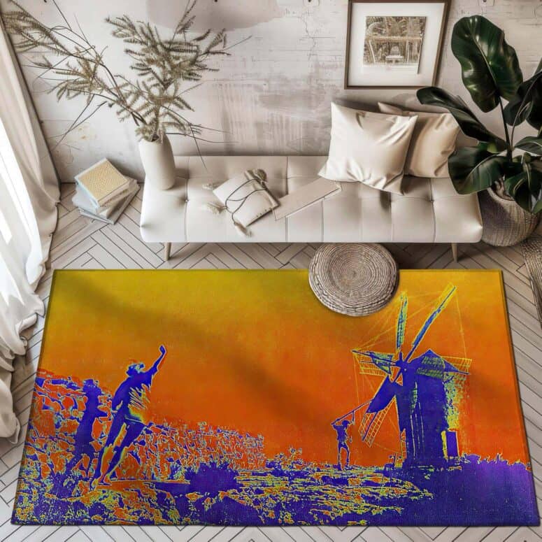 More June 1969 Pink Floyd Rug More June 1969 Pink Floyd Rug