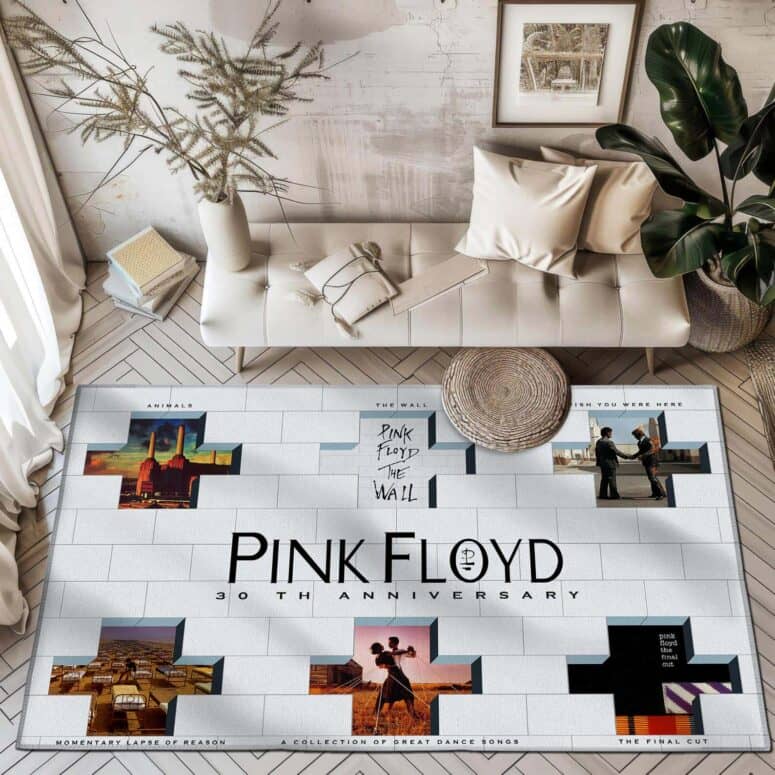 Pink Floyd 30th Aniversary 6 Reissue CDs Rug Pink Floyd 30th Aniversary 6 Reissue CDs Rug