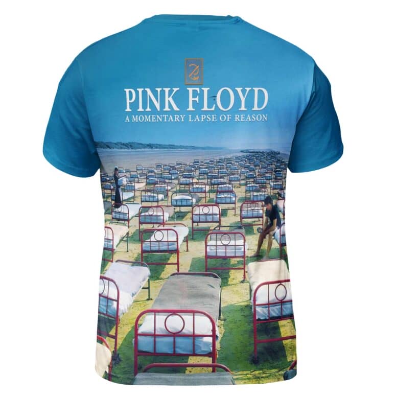 A Momentary Lapse of Reason Pink Floyd Blue Shirt A Momentary Lapse of Reason Pink Floyd Blue Shirt