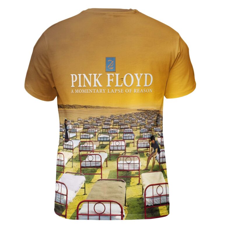 A Momentary Lapse of Reason Pink Floyd Yellow Shirt A Momentary Lapse of Reason Pink Floyd Yellow Shirt