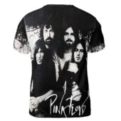 Shirt Back Pink Floyd Band Black And White Grungle Texture 3d Hoodie - OtherBrick