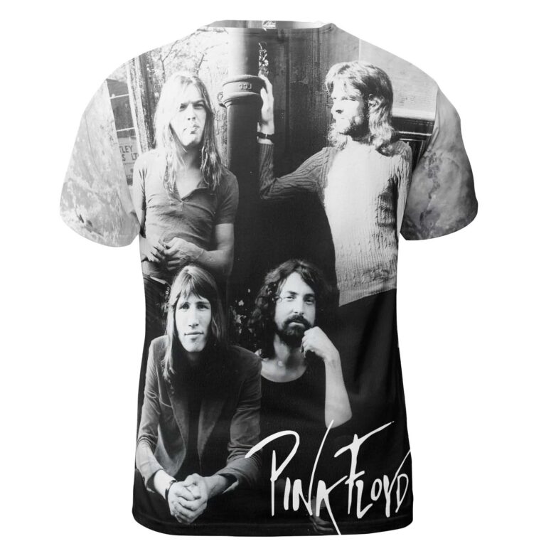Pink Floyd in London 1971 Black Shirt