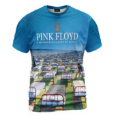 Shirt Front A Momentary Lapse Of Reason Pink Floyd Blue 3d Hoodie - OtherBrick