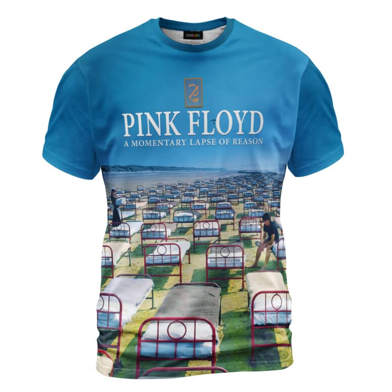 A Momentary Lapse of Reason Pink Floyd Blue Shirt A Momentary Lapse of Reason Pink Floyd Blue Shirt
