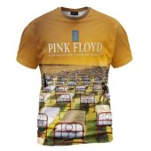 Shirt Front A Momentary Lapse Of Reason Pink Floyd Yellow Shirt - OtherBrick
