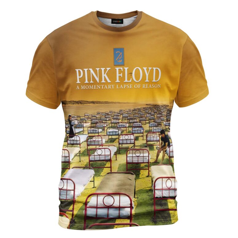 A Momentary Lapse of Reason Pink Floyd Yellow Shirt A Momentary Lapse of Reason Pink Floyd Yellow Shirt