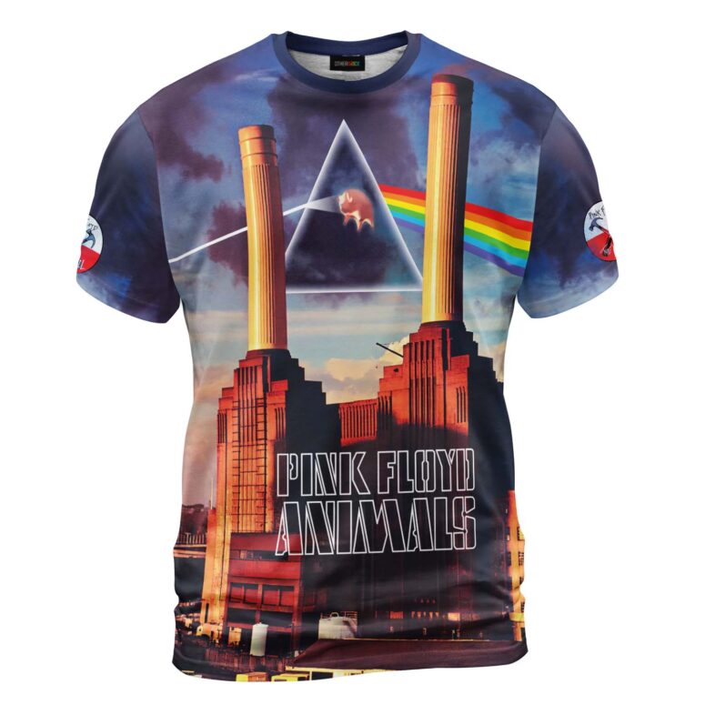 Pink Floyd Animals Pig Fly x DSOTM x WYWH Shirt Pink Floyd Animals Pig Fly x DSOTM x WYWH Shirt