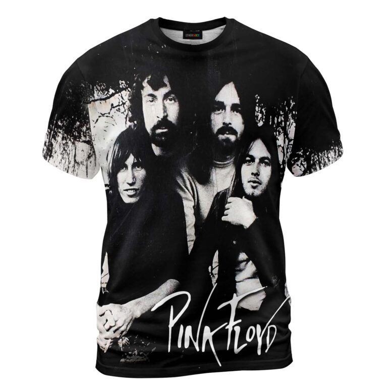 Pink Floyd Legends Psychedelic Rock Black Shirt Pink Floyd Legends Psychedelic Rock Black Shirt