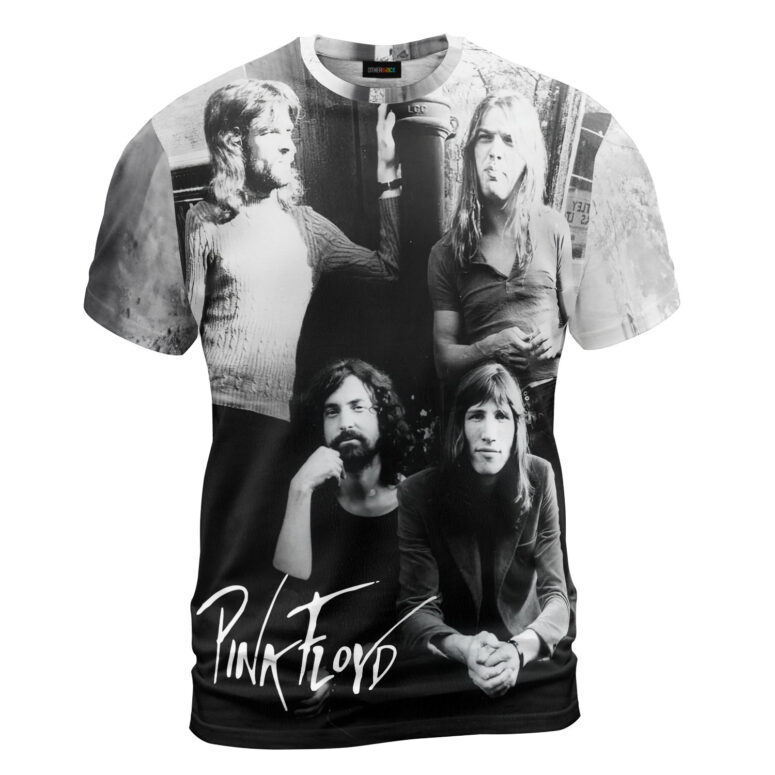 Pink Floyd in London 1971 Black Shirt