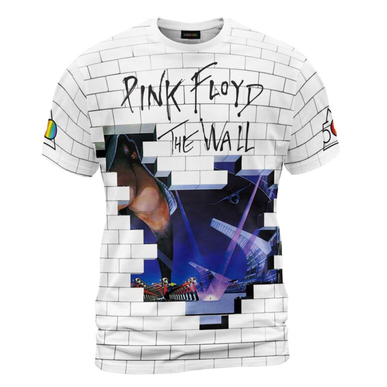 Pink Floyd Rock Band The Wall Album Cover Shirt