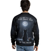 Sweater Back I Will See You On The Dsotm Black Cat 3d Hoodie - OtherBrick