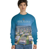 Sweater Front A Momentary Lapse Of Reason Pink Floyd Blue 3d Hoodie - OtherBrick