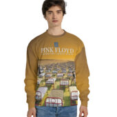 Sweater Front A Momentary Lapse Of Reason Pink Floyd Yellow 3d Hoodie - OtherBrick