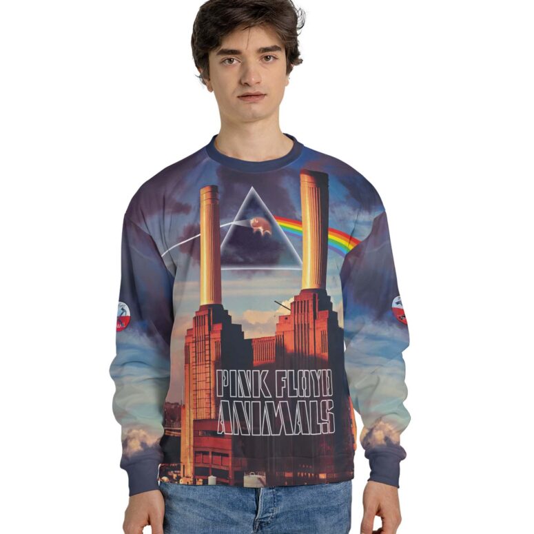 Pink Floyd Animals Pig Fly x DSOTM x WYWH Shirt Pink Floyd Animals Pig Fly x DSOTM x WYWH Shirt