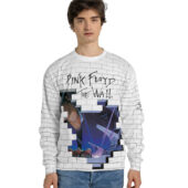 Sweater Front Pink Floyd Rock Band The Wall Album Cover 3d Hoodie - OtherBrick