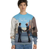 Sweater Front Wish You Were Here X Pink Floyd The Wall 3d Hoodie - OtherBrick