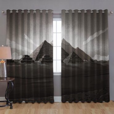 Dark Side Of The Moon Anniversary Pyramids 1973 Illustration Window Curtains Dark Side Of The Moon Anniversary Pyramids 1973 Illustration Window Curtains