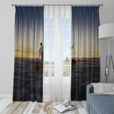 The Endless River Window Curtains