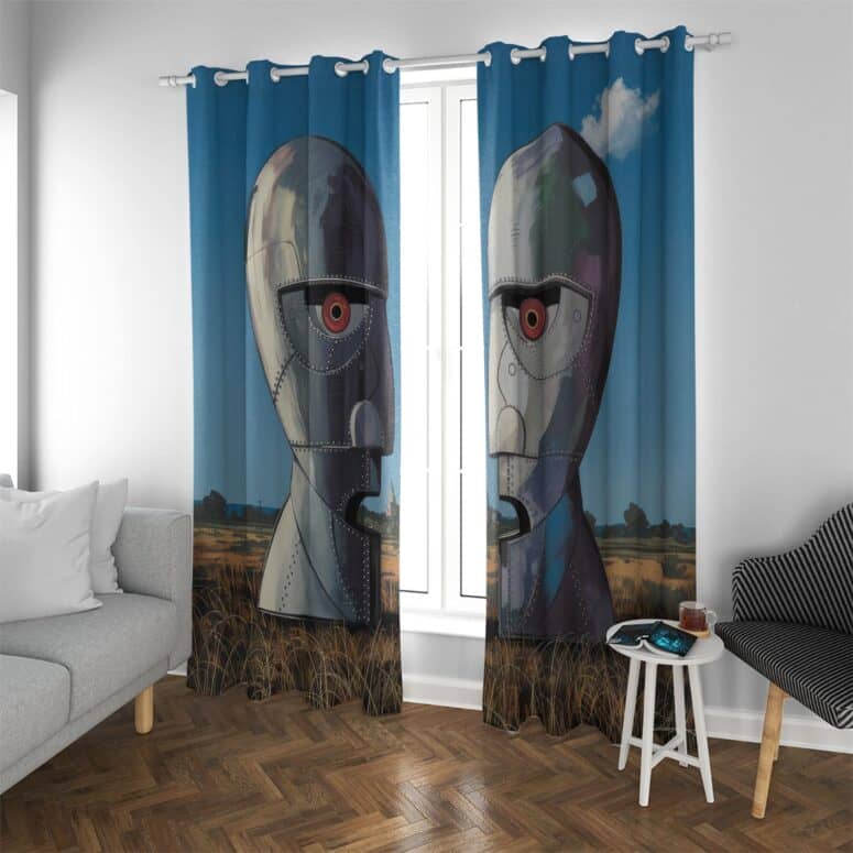 The Division Bell Morning Cathedral Pink Floyd 1994 Illustration Window Curtains The Division Bell Morning Cathedral Pink Floyd 1994 Illustration Window Curtains