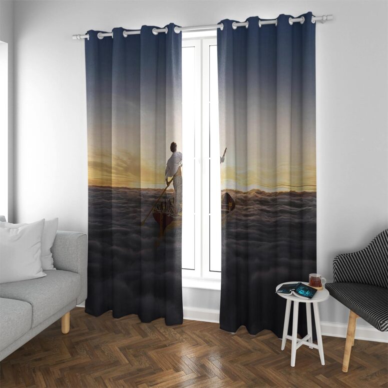 The Endless River Window Curtains The Endless River Window Curtains