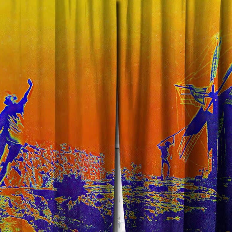More June 1969 Pink Floyd Window Curtains