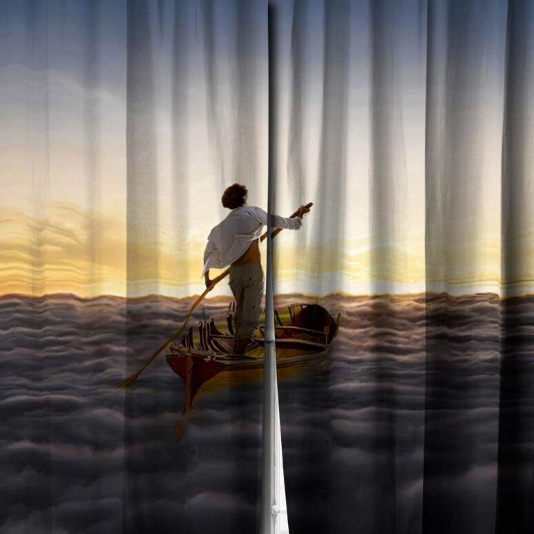 The Endless River Window Curtains The Endless River Window Curtains
