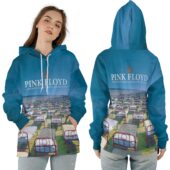 Ziphoodie A Momentary Lapse Of Reason Pink Floyd Blue 3d Hoodie - OtherBrick