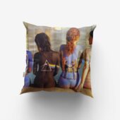 Back Art Body Painting Cushion Pillow Mockup 111 - OtherBrick