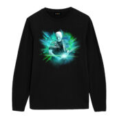 David Gilmour Luck And Strange Italy Event 2024 Front Longsleeve Black - OtherBrick