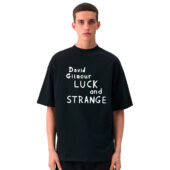 David Gilmour Luck And Strange Tour 2024front Shirt Man Black - OtherBrick