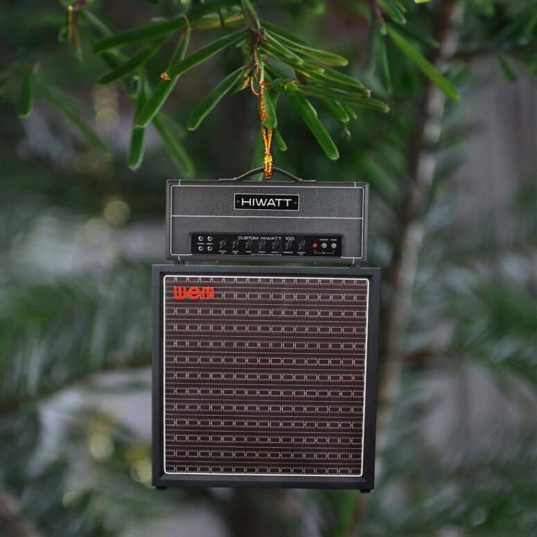 David Gilmours Hiwatt Amp x Wem Speaker Cabinet Pink Floyd Ornament David Gilmours Hiwatt Amp x Wem Speaker Cabinet Pink Floyd Ornament