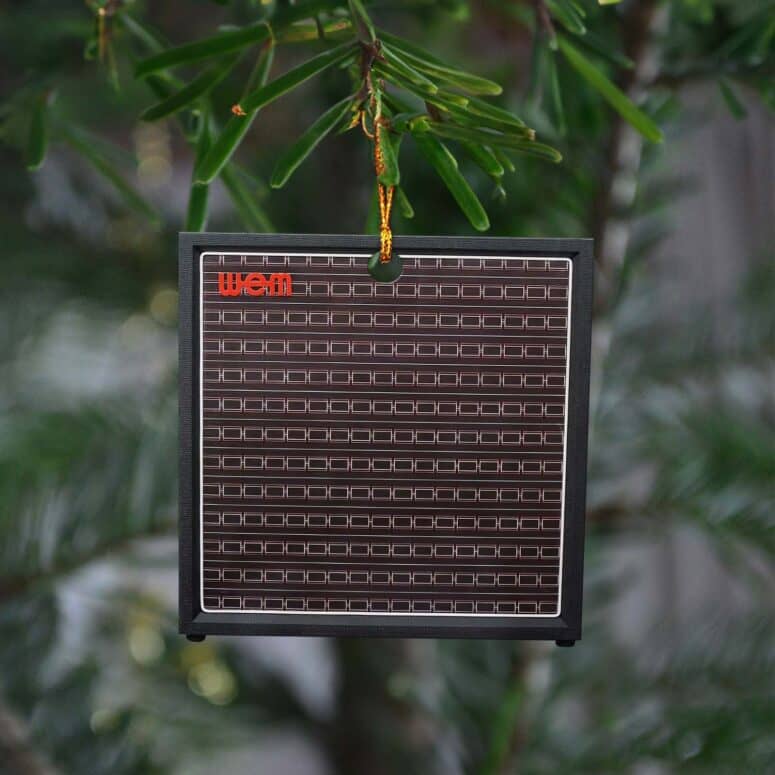 David Gilmour WEM Speaker Cabinet Pink Floyd Ornament David Gilmour WEM Speaker Cabinet Pink Floyd Ornament