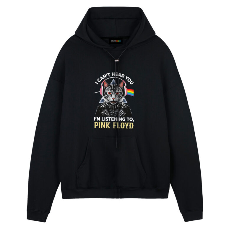 I Can't Hear You DSOTM Pink Floyd Cat Shirt I Can't Hear You DSOTM Pink Floyd Cat Shirt