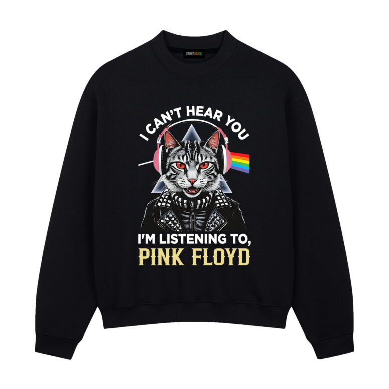 I Can't Hear You DSOTM Pink Floyd Cat Shirt I Can't Hear You DSOTM Pink Floyd Cat Shirt