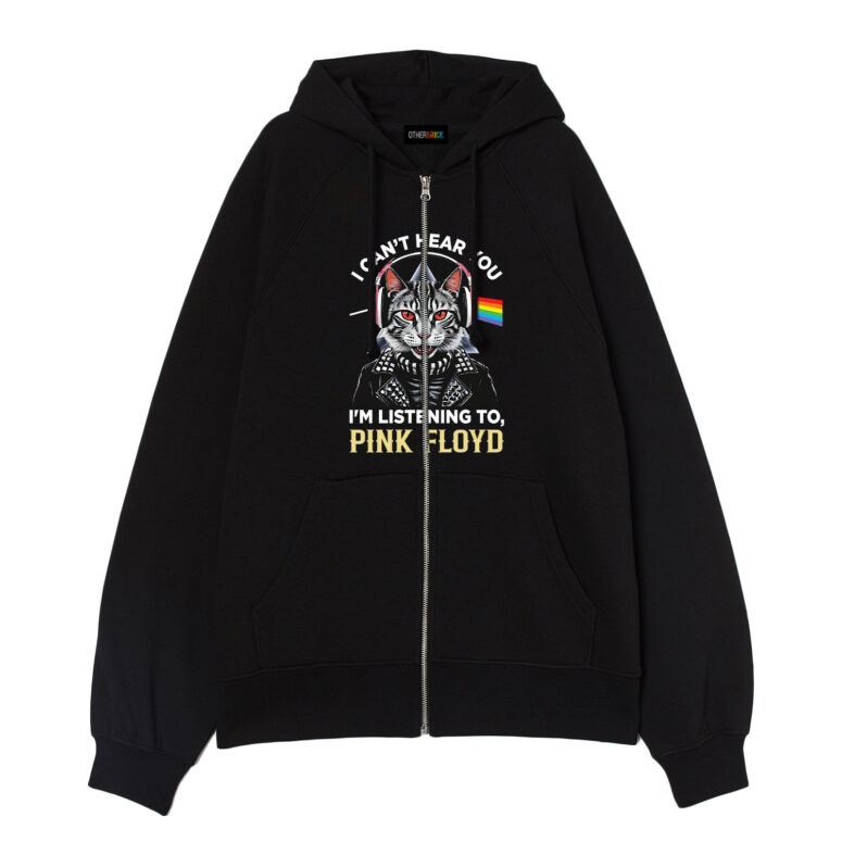 I Can't Hear You DSOTM Pink Floyd Cat Shirt I Can't Hear You DSOTM Pink Floyd Cat Shirt