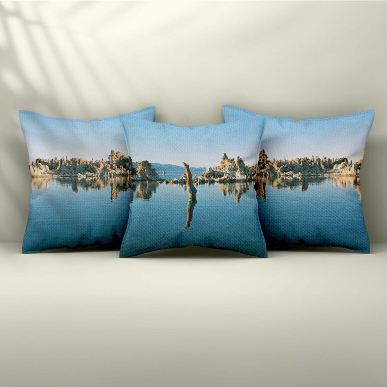 Mono Lake WYWH Diver Album Inner Sleeve Set 3 Cushion Pillow