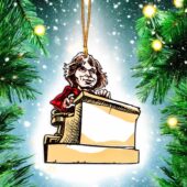 Pink Floyd Band Caricature Illustration Guitar And Drums Ornament Richard Wright A - OtherBrick