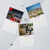 Pink Floyd Calendar 2025 Album Collection Torn Paper 3 - OtherBrick
