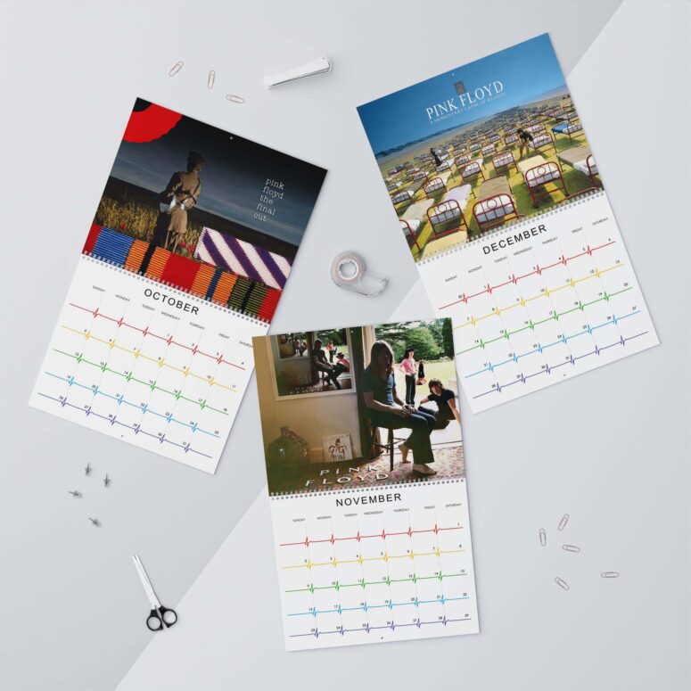 Pink Floyd Calendar 2025 Album Collection Torn Paper Pink Floyd Calendar 2025 Album Collection Torn Paper